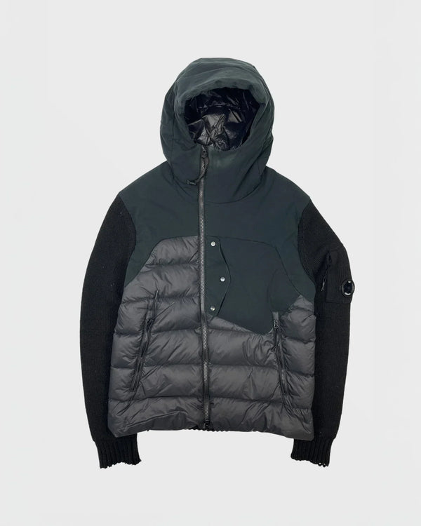 C.P. Company veste bi-matière cardigan