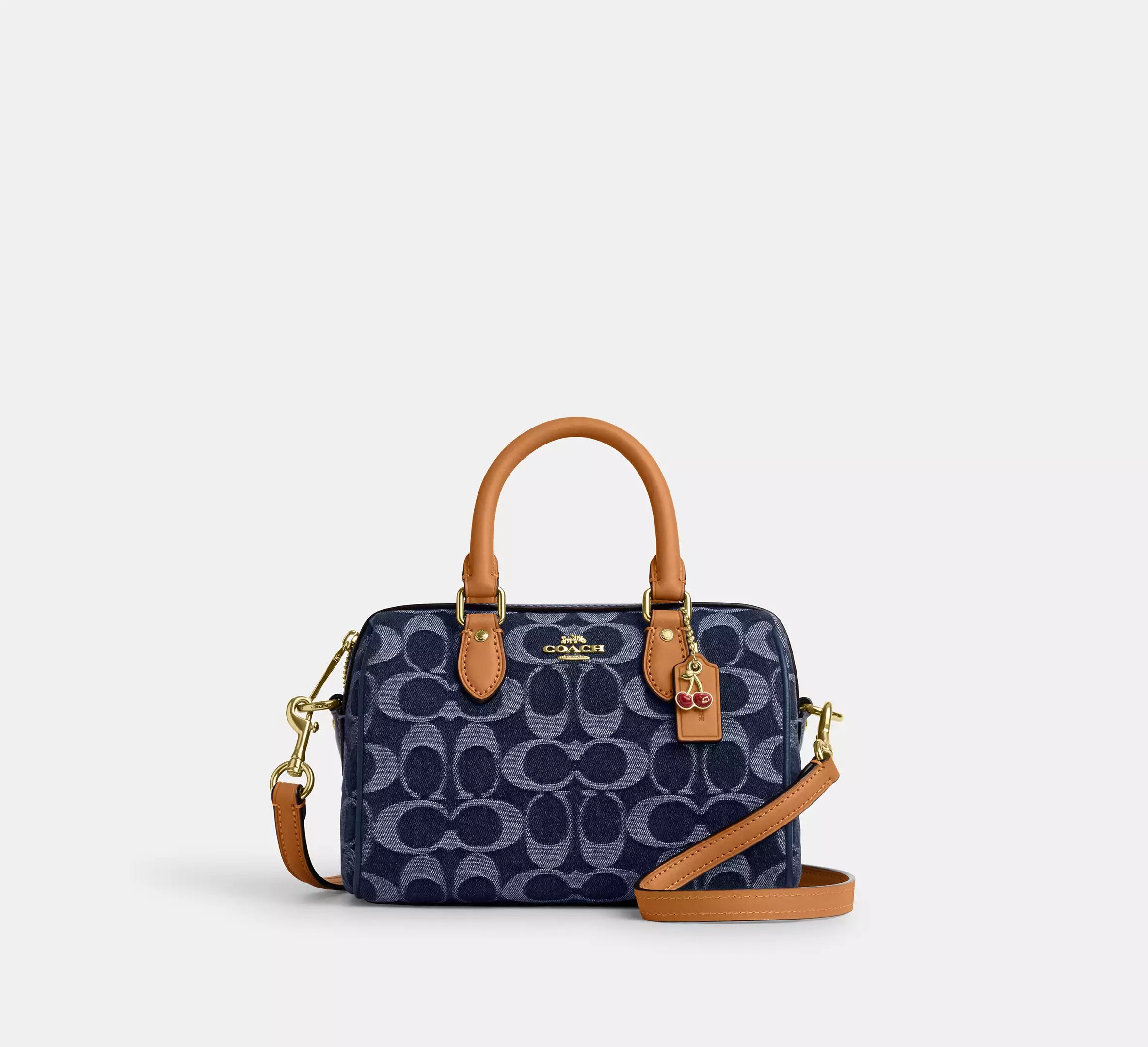 Mini sac bandoulière Rowan en denim exclusif